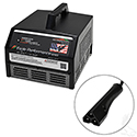 Battery Charger, Eagle Performance Series, 36V-48V Auto Ranging 15A E-Z-Go 3-Pin