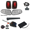 Build Your Own LED Factory Light Kit, E-Z-Go RXV 16+, Basic, OE Fit Brake Pedal Switch