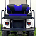 RHOX Rhino Seat Kit, Sport Black/Blue, E-Z-Go TXT 96+