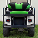 RHOX Rhino Seat Kit, Sport Black/Green, E-Z-Go TXT 96+