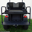 RHOX Rhino Seat Kit, Sport Black Carbon Fiber/Gray Carbon Fiber, Club Car Tempo, Precedent 04+