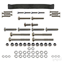 RHOX Replacement Hardware, SS Seat Kit, Club Car DS