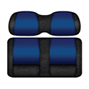 DoubleTake Extreme Seat Pod Cushion Set, E-Z-Go TXT 96+, Black/Blue