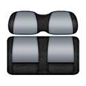 DoubleTake Extreme Seat Pod Cushion Set, E-Z-Go TXT 96+, Black/Silver
