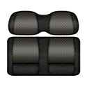 DoubleTake Veranda Seat Pod Cushion Set, Club Car Precedent 04+, Black/Graphite