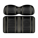 DoubleTake Extreme Seat Pod Cushion Set, E-Z-Go RXV 08+, Black/Graphite