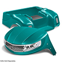 DoubleTake Phoenix Body Kit with Street Legal Light Kit, E-Z-Go TXT 96+, Teal