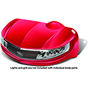 DoubleTake Phoenix Front Cowl, E-Z-Go RXV 08+, Red