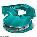 DoubleTake Phoenix Body Kit with Street Legal Light Kit, E-Z-Go RXV 08+, Teal