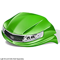 DoubleTake Phoenix Front Cowl, Club Car Precedent 04+, Lime