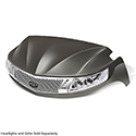 DoubleTake Phoenix Front Cowl, Yamaha Drive2, Graphite