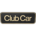 Emblem, Black/Gold, Club Car Tempo