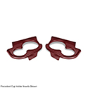 DoubleTake Sentry Dash Cup Holder Trim Set of 2, Club Car DS New Style 00+, Burgundy