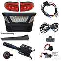 BYO LED Light Bar Kit, Club Car Precedent, Electric 08.5+, 12V, (Deluxe, Linkage)