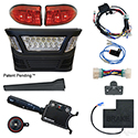 BYO LED Light Bar Kit, Club Car Precedent, Gas 04+ & Electric 04-08.5, 12V, (Deluxe, OE Fit)