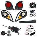 BYO LED Light Kit w/ RGBW LED Running Light, Yamaha Drive2 (Basic, Brake Switch Kit)