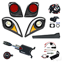 BYO LED Light Kit w/ RGBW LED Running Light, Yamaha Drive2 (Standard, Brake Switch Kit)