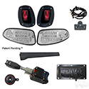 Build Your Own LED Clear Lens Factory Light Kit, E-Z-Go RXV 08-15  (Standard, Pedal Mount)