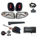 Build Your Own Factory Light Kit, E-Z-Go RXV 08-15 (Basic, Pedal Mount)