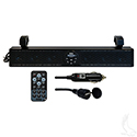 BOSS Sound Bar, 25" Weatherproof Enclosure with Bluetooth, Remote and Multicolor Illumination
