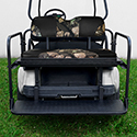 RHOX Rhino Aluminum Seat Kit, Sport Black/Camo, Club Car DS