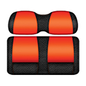 DoubleTake Veranda Rear Cushion Set, Universal, Black/Orange