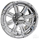 RHOX Vegas, Chrome w/ Center Cap, 12x6 Centered