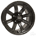 RHOX Vegas, Matte Black w/ Center Cap, 14x7 ET-25