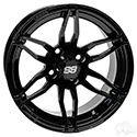 RHOX RX378, Gloss Black, 14x7 ET-25