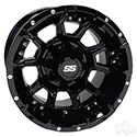 RHOX RX388, Gloss Black, 12x7 ET-25