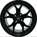 RHOX NightHawk Gloss Black, 14x7 ET-25